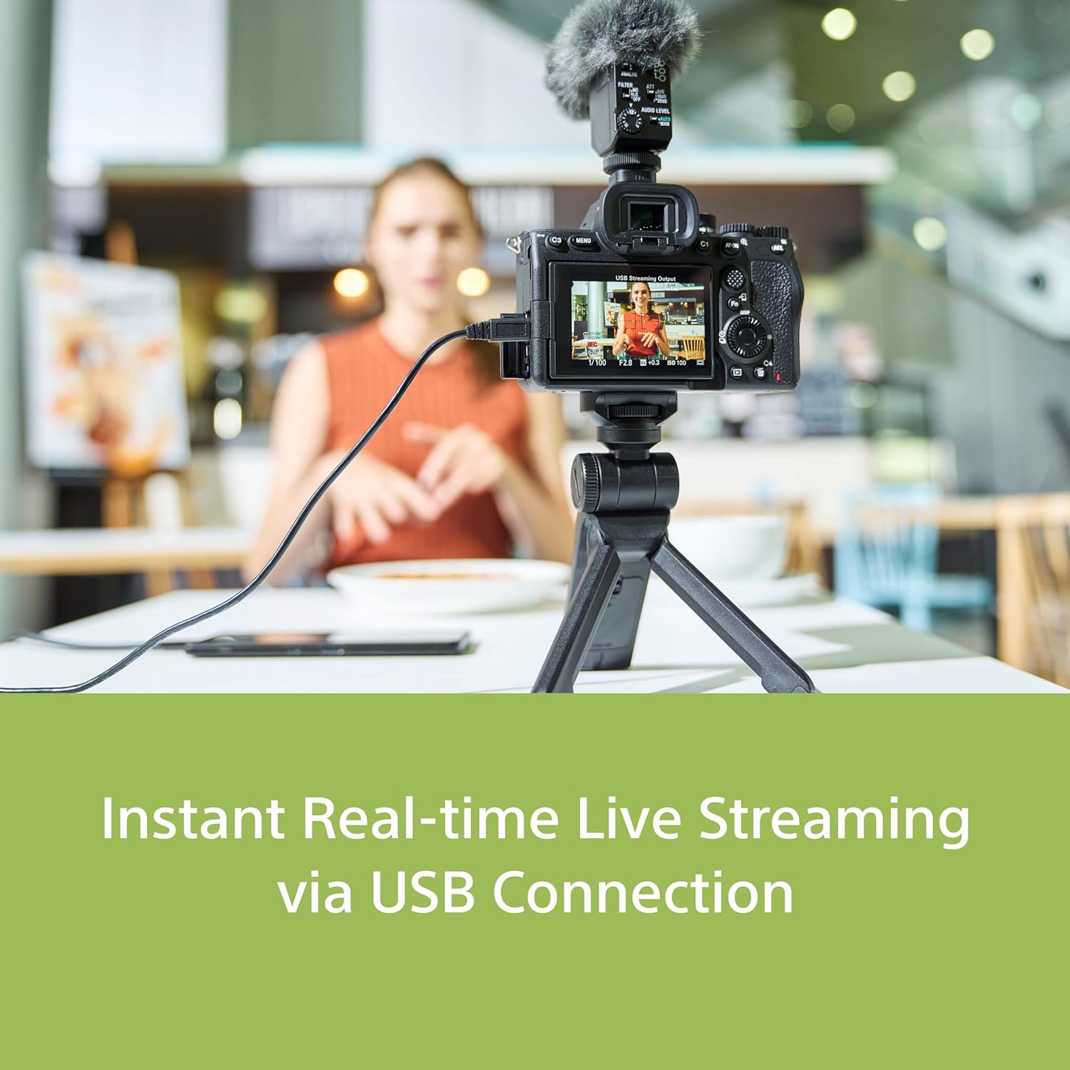 Sony Alpha ILCE-7M4K Full-Frame Hybrid Camera 33MP Interchangeable-Lens Mirrorless Camera with 28-70mm Digital Zoom Lens Sony Alpha ILCE-7M4K Full-Frame Hybrid Camera 33MP Interchangeable-Lens Mirrorless Camera with 28-70mm Digital Zoom Lens
